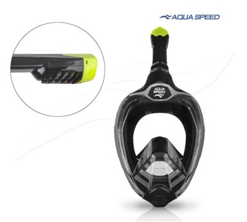 Полнолицевая маска для подводного плавания AQUA SPEED Veifa ZX 38