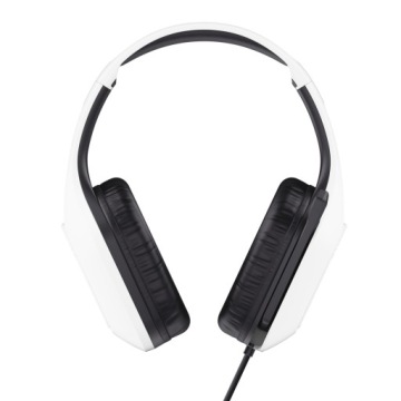 SŁUCHAWKI GAMINGOWE Z MIKROFONEM LEKKIE PC KONSOLA SWITCH PS5 XBOX BIAŁE