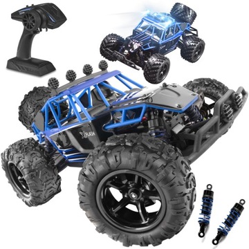 DUŻY SAMOCHÓD SPORTOWY ZDALNIE STEROWANY X-FLASH AUTO RC RAJDOWE 4x4 +PILOT