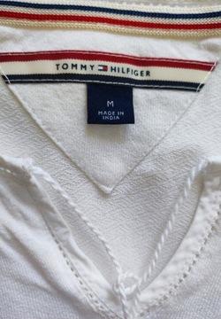 Tommy Hilfiger biała letnia bluzeczka boho