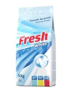 Proszek do prania FRESH 5KG BIEL folia