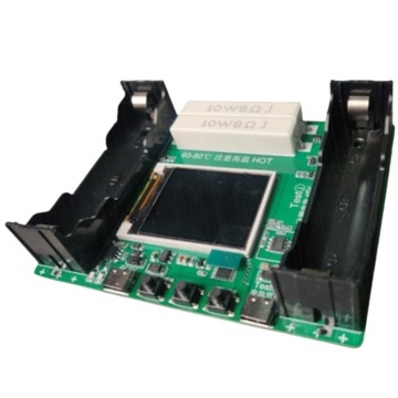 18650 ТЕСТЕР ЕМКОСТИ АККУМУЛЯТОРНЫХ ЭЛЕМЕНТОВ С ИЗМЕРИТЕЛЕМ USB-C