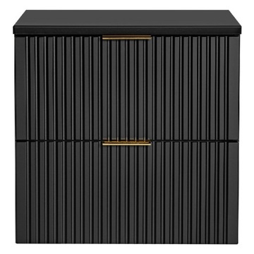 Шкаф под умывальник 60 см со столешницей ADEL BLACK 82-60