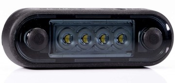 Lampa obrysowa FT-73 FT-073 C CZERWONA LED DARK FRISTOM