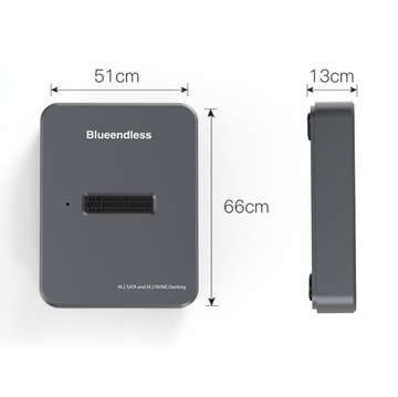 АДАПТЕР СЧИТЫВАНИЕ SSD-ДИСКОВ NVME M2 M.2 USB C