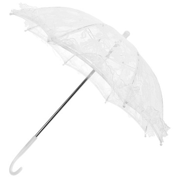 ТОРЖЕСТВЕННЫЕ СВАДЕБНЫЕ ЗОНТЫ С КРАСИВЫМИ КРУЖЕВНЫМИ УЗОРАМИ