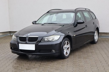 BMW Seria 3 E90-91-92-93 Touring E91 2.0 318d 143KM 2008 BMW 3 318 d, Klima, Klimatronic,ALU, El. szyby, zdjęcie 1