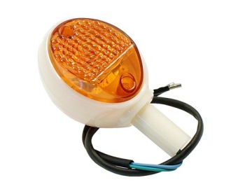 KIERUNKOWSKAZ MZ TROPIK SIMSON SHWALBE BIAŁA OPRAW