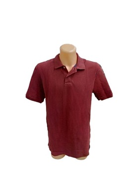 Koszulka polo bordowy XS amazon essentials Długość:73 Szerokość:48 20A101