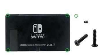 ZESTAW 17 ŚRUBEK ŚRUBKI WKRĘTY KOMPLET DO OBUDOWY NINTENDO SWITCH