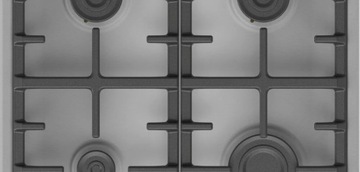 Газовая плита HISENSE HKS5C71XF AirFry 50 см, нержавеющая сталь