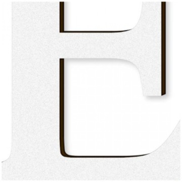 Ламинат LETTER LETTER I TIMES белый размер M 10 см