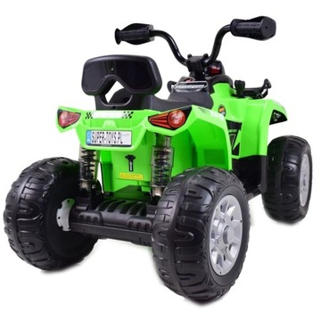 MEGA QUAD НА АККУМУЛЯТОРЕ, МЯГКИЕ КОЛЕСА, МЯГКОЕ СИДЕНИЕ