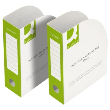 Картонный контейнер ARCHIVE BOX для скоросшивателей 100мм зеленый Q-CONNECT