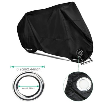 МОТОЦИКЛ TILT OXFORD FABRIC XXL ЗИМНЕУСТОЙЧИВЫЙ ПОРТАТИВНЫЙ ЧЕРНЫЙ