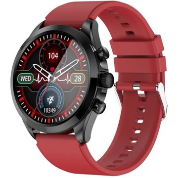 Smartwatch Męski Hagen HC67.14.535 czerwony pasek