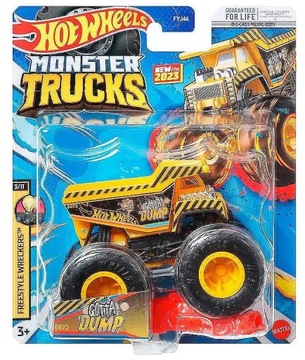 Auto GOTTA DUMP Wywrotka Samochodzik Monster Trucks Autko Hot Wheels