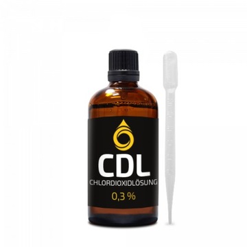 CDL/CDS Gazowy Dwutlenek Chloru Wirusy Bakterie Pleśni 0,3% 100ml NatVita