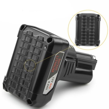 АККУМУЛЯТОР АККУМУЛЯТОР ДЛЯ BOSCH BAT420 LI-ION 6AH 2ШТ.