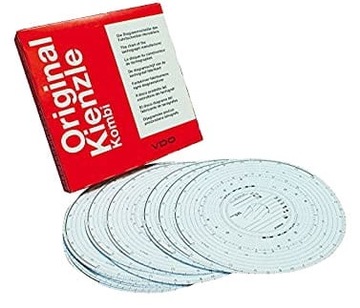 TARCZE TACHOGRAFU / wykresówki 140-24EC4K 140 TA-1900-57130 KIENZLE 100 szt