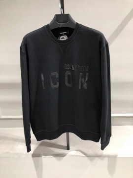 DSQUARED2 r. XL bluza logo D2 DSQ2 logo ICON