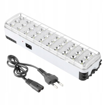 30LED ŁADOWALNE OŚWIETLENIE AWARYJNE LAMPA