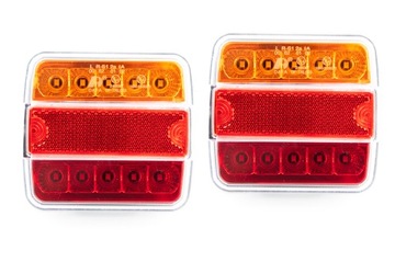 Lampa zespolona tylna LED DIODOWA przyczepy PARA