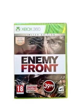 X360 ENEMY FRONT LIMITED EDITION / НОВЫЙ / ФОЛЬГА