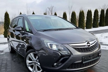 Opel Zafira C Tourer 1.4 Turbo ECOTEC 140KM 2013 Opel Zafira 1.4B 140Ps Klimatronik Navi Parktronik Alu17 Kamera 7 foteli Z, zdjęcie 12