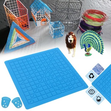 СИЛИКОНОВЫЙ МАТ ФОРМА НАКЛАДКА ШАБЛОН 3D РУЧКИ