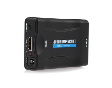 Конвертер HDMI в Euro SCART для RGB ТВ-видеомагнитофона + кабель питания USB