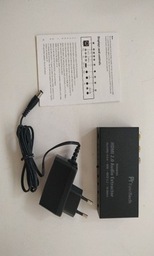 АУДИОЭКСТРАКТОР HDMI FEINTECH 2.0 ARC HDR 4K