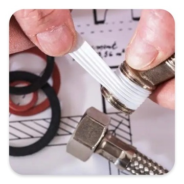 TAŚMA TEFLONOWA MIDI PROFESJONALNA USZCZELNIAJĄCA