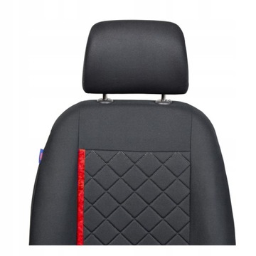 ПЕРЕДНИЕ АВТОЧЕХЛЫ, ПЕРЕДНИЕ 1+1 FIAT DOBLO