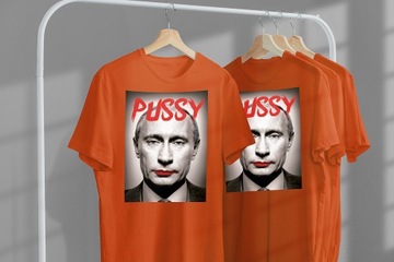 KOSZULKA T-SHIRT ANTY PUTIN PUTLER UKRAINA 3XL