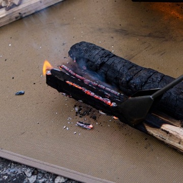 УЛИЧНЫЙ ОГНЕРУБНЫЙ КОВРИК ДЛЯ ГРИЛЯ ДЛЯ КАМИНА, КУСТОК ДЛЯ ПИКНИКА