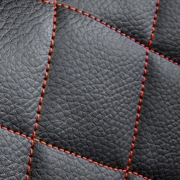 POKROWCE PIKOWANE NA SIEDZENIA FOTELE SAMOCHODOWE SKÓRZANE