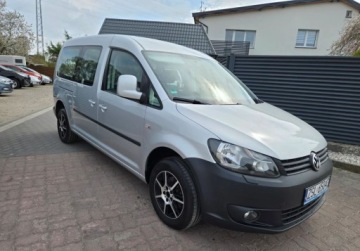 Volkswagen Caddy III Kombi Facelifting 1.2 TSI 104KM 2011 Volkswagen Caddy Swiezo sprowadzonyZarejestrowany Ubezpieczony. Maxi 7 oso, zdjęcie 2