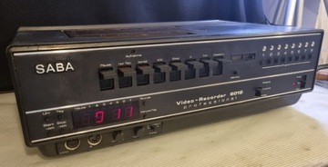 Saba Video Recorder 6012 Professional, профессиональный видеорегистратор VHS 1979 года выпуска.