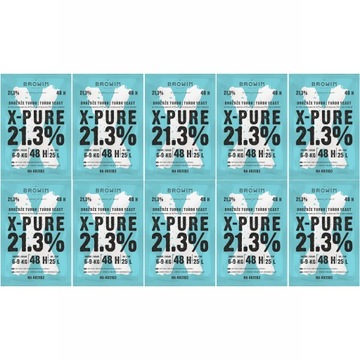Drożdże gorzelnicze X-PURE TURBO 48 PURE 21% 10szt