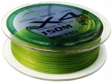 Plecionka Shiro X4 Zielona 0,17mm/150m Mistrall