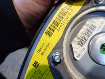 ASTRA II G 98-09 DESKA KONZOLA ROZDĚLOVAČE SENSOR AIRBAG NAPÍNÁKY KPL