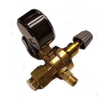 РЕГУЛЯТОР ГАЗОВОГО БАЛЛОНА 2 ИЗМЕРИТЕЛЯ ДАВЛЕНИЯ CO2/ARG