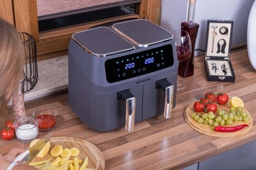ФРИТЮРНИЦА 2 КОРЗИНЫ 8Л/2500ВТ