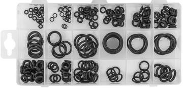 ORINGI USZCZELKI GUMOWE GUMKI ZESTAW ORINGÓW OLEJOODPORNE O-RINGI 225 SZT