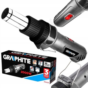 GRAPHITE OPALARKA 2000W 350°C/550°C UCHWYT PROSTY