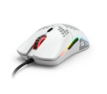 Mysz przewodowa Glorious Model O Mat Optyczna Gamingowa Biała