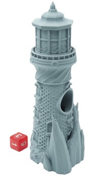 Фонарь - крошечная башня для игры в кости. Маяк Конец Судьбы. Маленькие башни. Башня для игры в кости.