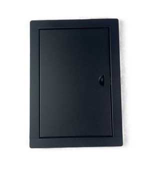 Drzwiczki metalowe czarne 10x15 cm drzwiczki rewizyjne