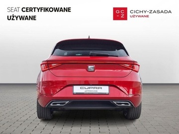 Seat Leon IV Hatchback Plug-In 1.4 e-HYBRID 204KM 2021 Seat Leon e-HYBRID 204KM FR Martwe pole Szyberdach Nawigacja ACC FV23, zdjęcie 3